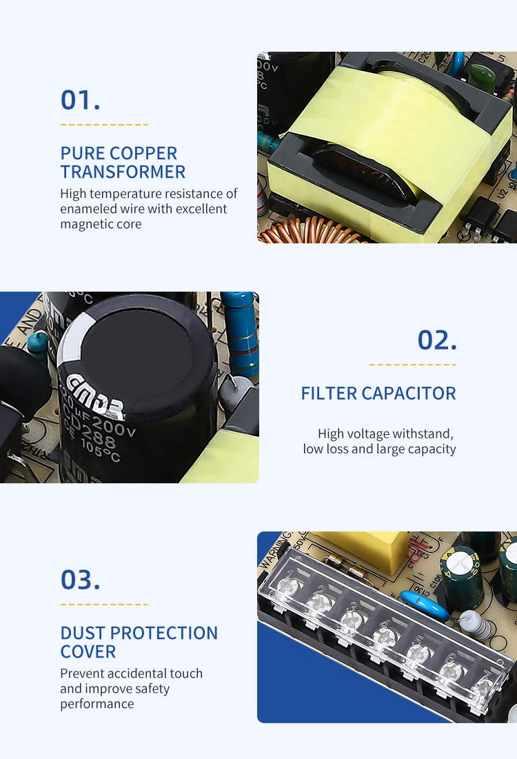 NES10024 4.5A 100W Ac Dc Electrical Equipments Switching Power Supply