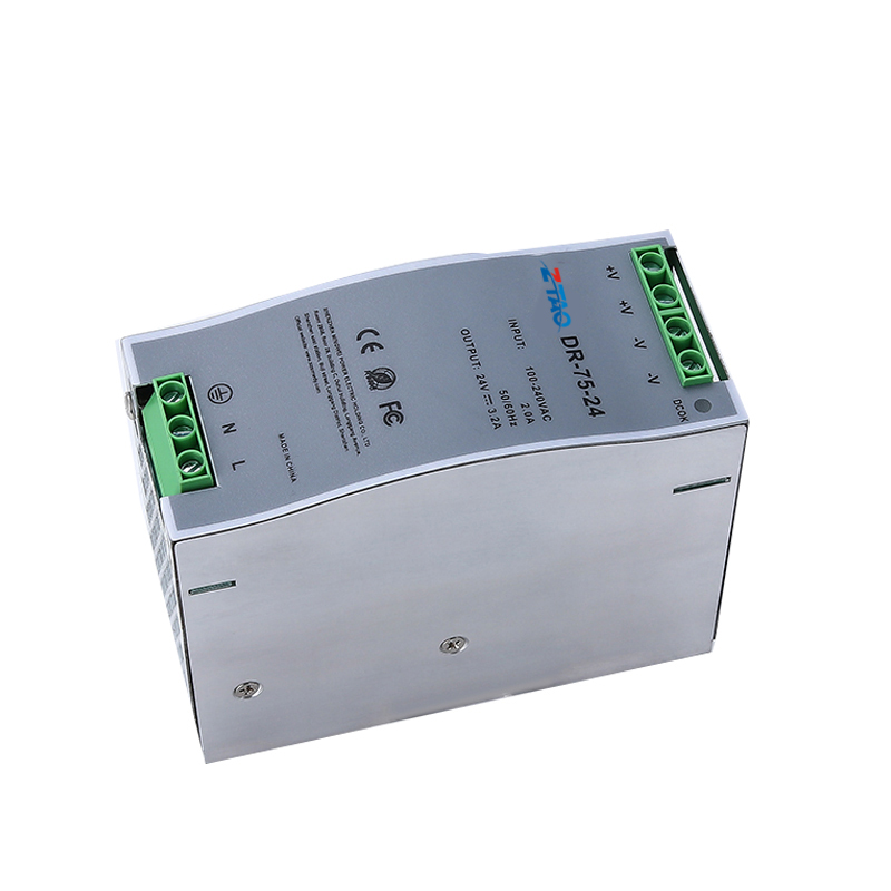 Smps 24vdc Meanwell 24v 3.2a 75w Industrial Din Rail Switching Mode ...